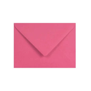 133 x 184 Bright Pink 5x7 Inch Envelope | Gummed | 120gsm V-Flap Pink Envelope - Picture 1 of 3