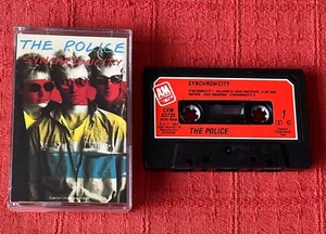 THE POLICE - CHROME CASSETTE TAPE WITH PAPER LABELS - SYNCHRONICITY - Picture 1 of 6