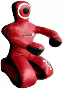 MMA Grappling Dummy Brazilian Jiu Jitsu Punching Training Judo BJJ Dummy Leather - Picture 1 of 21