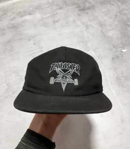 Thrasher Vintage sk8 Pentagram Cap Black OS - Picture 1 of 8