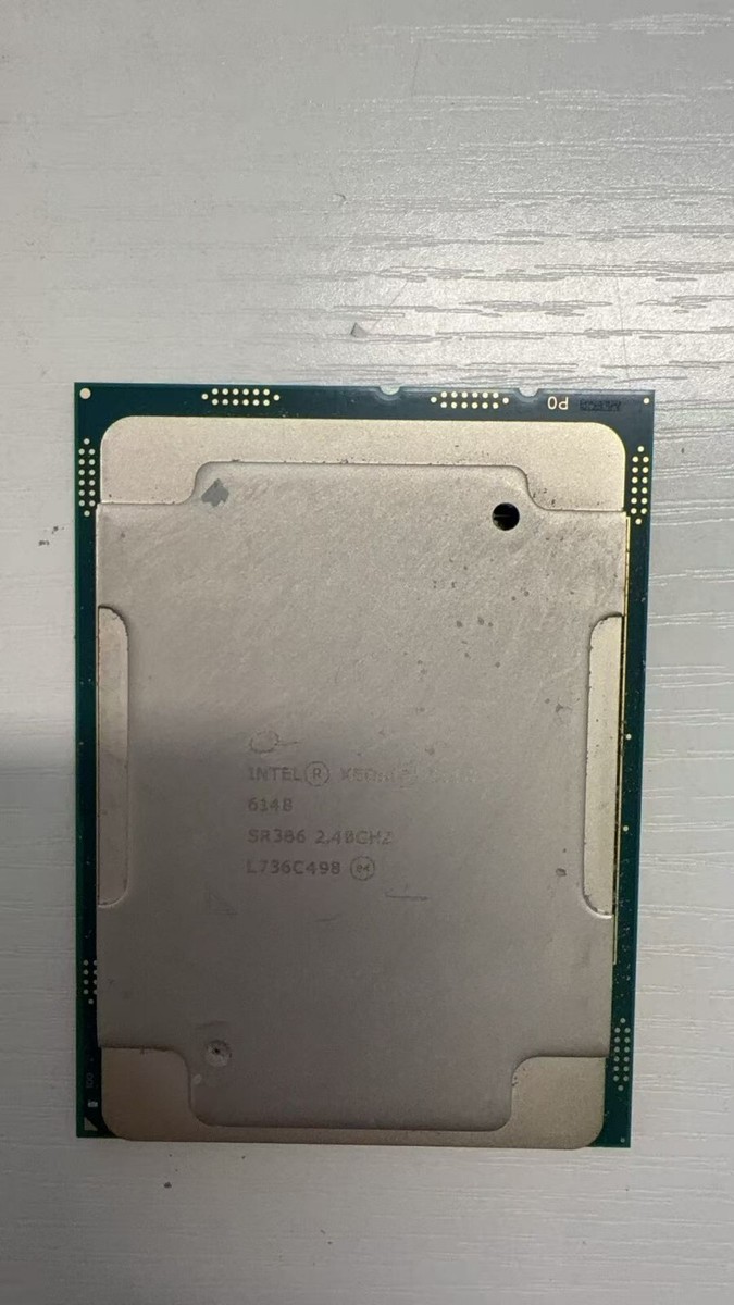Intel Xeon Gold 6148 - 2.40 GHz 20 Core (SR3B6) Processor Intel Xeon Gold 6148 - 2.40 GHz 20 Core (SR3B6) Processor