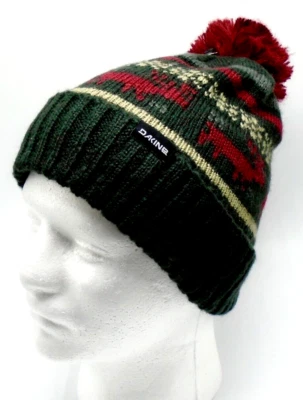 Dakine Hat Adult Black Maxwell Pom Cuff Beanie - Image 1 of 4