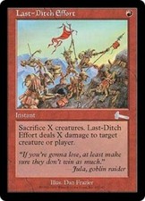 Last-Ditch Effort new MTG Urza's Legacy Magic 2B3