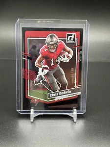 2023 Panini Donruss Football- Press Proof Black 8/10- Chris Godwin - Picture 1 of 2
