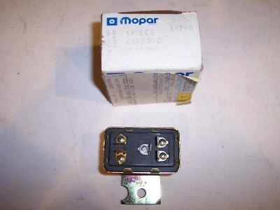 MOPAR Starter Relay PN 4145370 for Some  Chrysler Dodge Plymouth 1967 - 1990 - Image 1 of 4