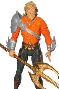 DC Universe Multiverse AQUAMAN McFarlane 7 inch beard page punchers complete - Picture 1 of 3