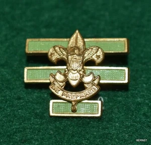 VINTAGE BOY SCOUT - SENIOR PATROL LEADER HAT PIN - SCREW BACK - Picture 1 of 3