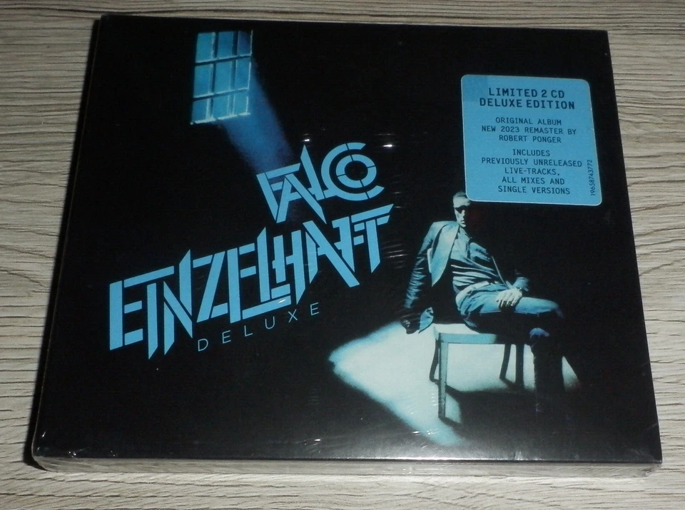 FALCO Einzelhaft 2CD 1982/2023 Deluxe Edition Sony Bonus 12" Mixes Wiener OVP*** - Bild 1 von 2