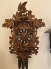 Antique Black Forest Cuckoo Quail Clock 