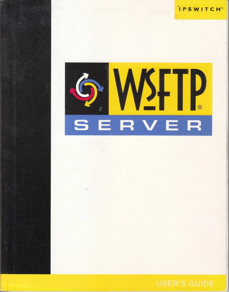 SERVIDOR IPSWITCH WSFTP VERSIÓN 3.1 - GUÍA DEL USUARIO - DESDE 2002 Foto 1 de 4