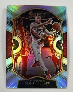 2020-21 Panini Select #24 Damian Lillard Silver Card MAR5 - Picture 1 of 2