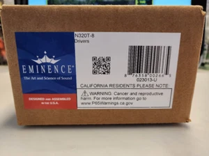 N320T-8 driver Brand new by Eminence - Picture 1 of 6