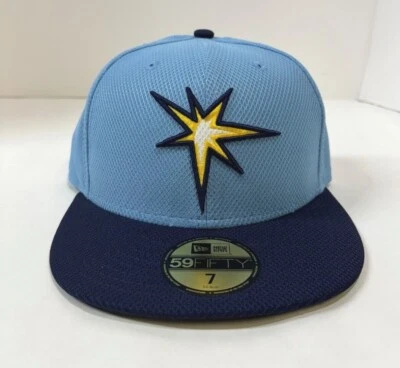 Tampa Bay Rays MLB NE "Diamond Era" 2016  Fitted Hat-Blue - Image 1 of 4