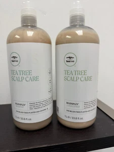 PAUL MITCHELL Tea Tree Scalp Care Anti-Thinning Shampoo & Conditioner 33.8 fl oz - Picture 1 of 3