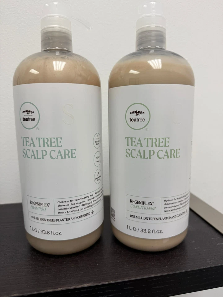 PAUL MITCHELL Tea Tree Scalp Care Anti-Thinning Shampoo & Conditioner 33.8 fl oz - image 1 of 3