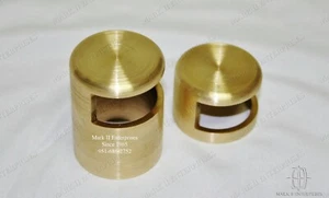 1958-60 Mercury Edsel Engine 1-1/2" BRASS Water Diverters Pair 383 410” NEW - Picture 1 of 4