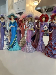 Thomas Kinkade Collectible Figurines (Rachel, Caring Companion, Tea At Three) 11 - Picture 1 of 14