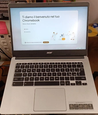 Acer Chromebook CB314-2H-K0GE Computer portatile 35,6 cm (14") HD MediaTek MT818 - Immagine 1 di 3