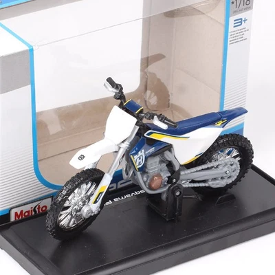 Maisto 1/18 Husqvarna FC 450 2016 Motocross Bike Motorcycle Model Diecast Toy - Image 1 of 4