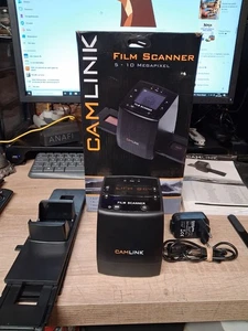 Scanner négatifs et diapositives CAMLINK - Parfait état - avec boîte et notice - Picture 1 of 3