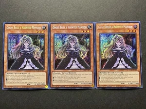 3x Ghost Belle & Haunted Mansion | Secret Rares | RA01 | NM | 1st Ed | YuGiOh! - Picture 1 of 1