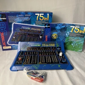 Maxitronix Electronic Lab 75in1 Science Experiments Labor 75 in One Boxed - Bild 1 von 3