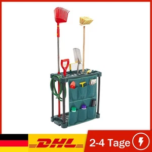 Garten Handwerkzeuge Aufbewahrung Caddy Schuppen Gartengeräte Halter Ständer - Bild 1 von 10