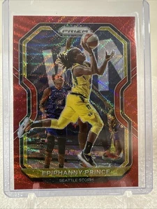 2021 Panini Prizm WNBA - RED WAVE #86 Epiphanny Prince - Seattle Storm - Picture 1 of 2