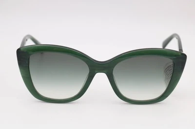 Longchamp Lo714S 307 Green/Green Cat Eye Sunglasses 54-19-140 - Image 1 of 4