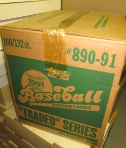 Estuche intercambiado de béisbol Topps 1991 - Estuche sellado (100 juegos) - Imagen 1 de 3