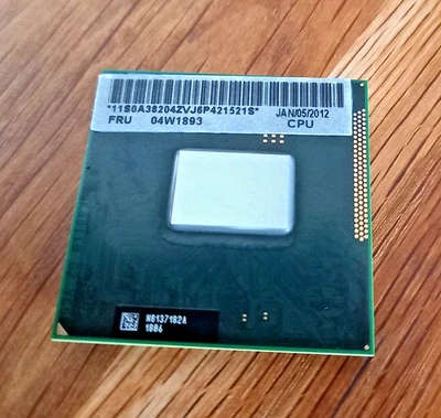 Intel Core i5-2430M Prozessor 2,4-3,0 GHz (3MB Cache) Notebook CPU  - Bild 1 von 2