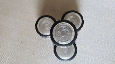 4x Transparent Ibanez Sure Grip III Vintage Guitar Volume and Tone Control Knobs - Image 1 of 3