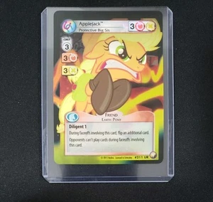 Applejack, Protective Big Sis - UR FOIL - Equestrian Odysseys - MLP CCG - Picture 1 of 2