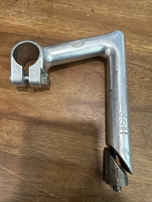 SR Sakae Ringyo Vintage Alloy Quill Stem "Centurion" 100mm Reach 25.4 Clamp - Image 1 of 4
