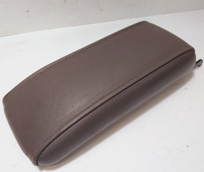 1996-2002 Toyota 4Runner console central tampa couro descanso de braço MARROM - Imagem 1 de 4