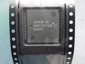 (1) XICOR X88C75JI EXPANSOR PUERTO SLIC MEMORIA E2 para 80C51 5V 44 PIN PLCC IC - Imagen 1 de 1