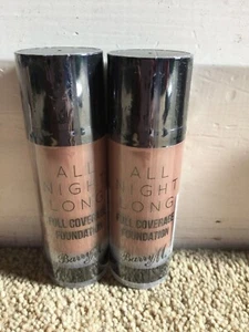 Barry M All Night Long Liquid Foundation 30ml x2, Shade: Pecan, BN - Picture 1 of 2