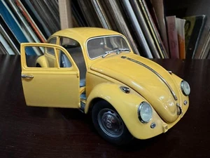 🚗 Franklin Mint Precision Models - Volkswagen Beetle/Käfer 1967 - Gelb - Bild 1 von 8