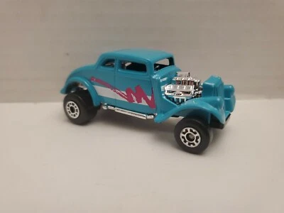 Matchbox 1933 '33 Willys Street Rod Car Teal Diecast 1/50 Scale Loose - Image 1 of 4