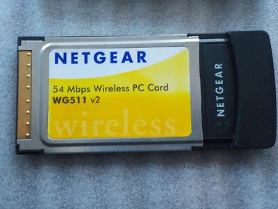 NETGEAR 54Mbps WIRELESS PC CARD WG511 v2 - image 1 of 3