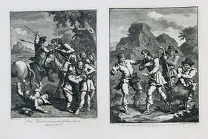 William Hogarth (1697-1764), Further Adventures of Don Quixote - Picture 1 of 1