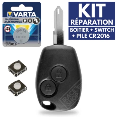 Boitier Télécommande Clé Coque pour Plip DACIA Lodgy Dokker Sandero Duster Logan - Image 1 of 4