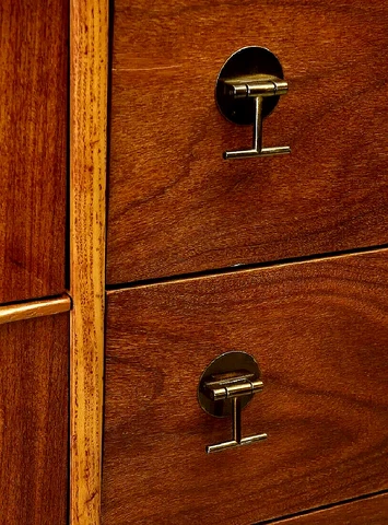 Tivoli Stanley Mid-Century Modern Masterpiece 9 Drawer Dresser w/ full Mirror Cover
