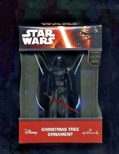 KYLO REN STAR WARS: THE FORCE AWAKENS ( HALLMARK CHRISTMAS TREE ORNAMENT FIGURE) - Picture 1 of 1