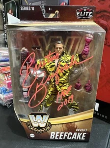 Figura de acción Brutus Beefcake firmada con certificado de autenticidad - Imagen 1 de 2