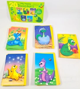 19 x My Happy 3D Dinosaurier alle Anlässe Grußkarten mit Umschlägen - Bild 1 von 12