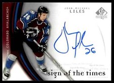 2005-06 SP AUTHENTIC SIGN OF THE TIMES JOHN MICHAEL LILES