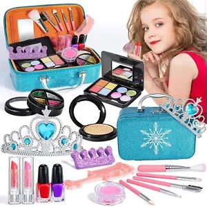 Kids Makeup Toy for Girls 3-8 Years Old, Pretend Play for Girls, Washable Makeup - Picture 1 of 9