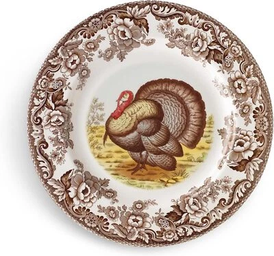 Spode Woodland Soup Bowl - Turkey