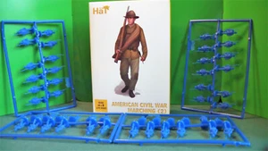 1/72 Hat American Civil War Marching (2) Confederates 8332 - Picture 1 of 3